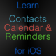 Contacts Calendars Reminders iOS Tutorial