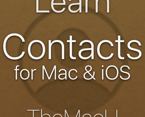Contacts App tutorials for Mac, iPhone, iPad.