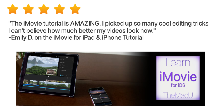 Mac, iPhone & iPad Video Tutorials - Professionally recorded