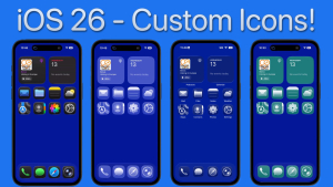 Custom icons in iOS 26 tutorial